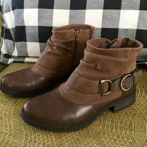 Earth Origins: Nessa. Brown Ankle Boots 9M NEW